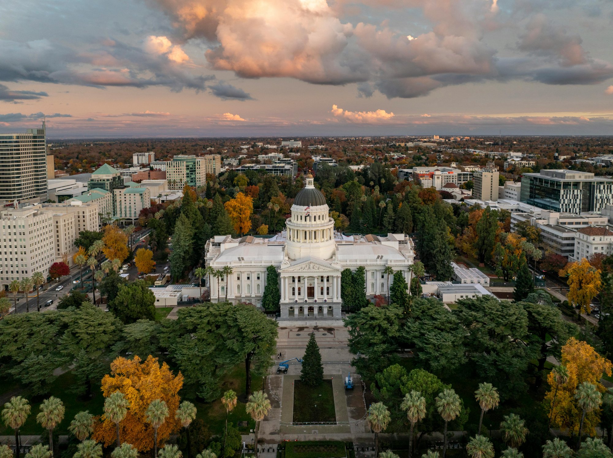 Capitol Building at dusk